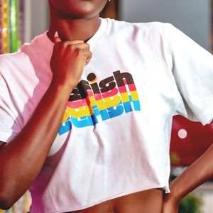 "Selfish" Crop Top